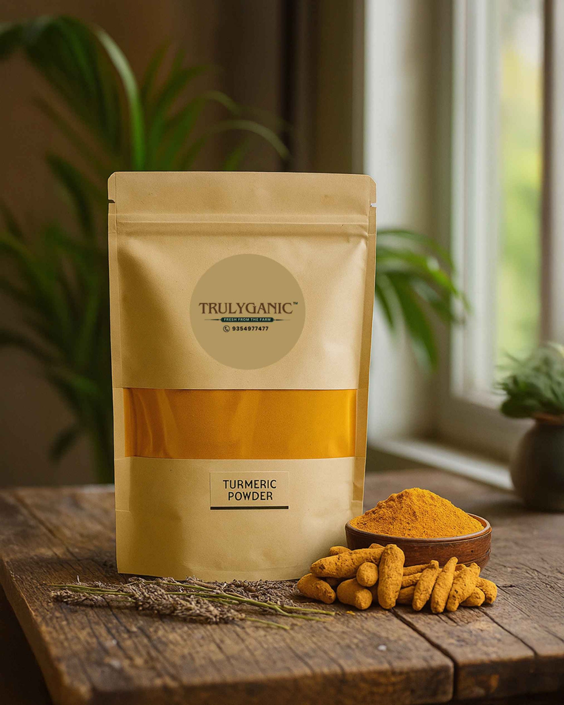 Trulyganic Turmeric Powder, 250g