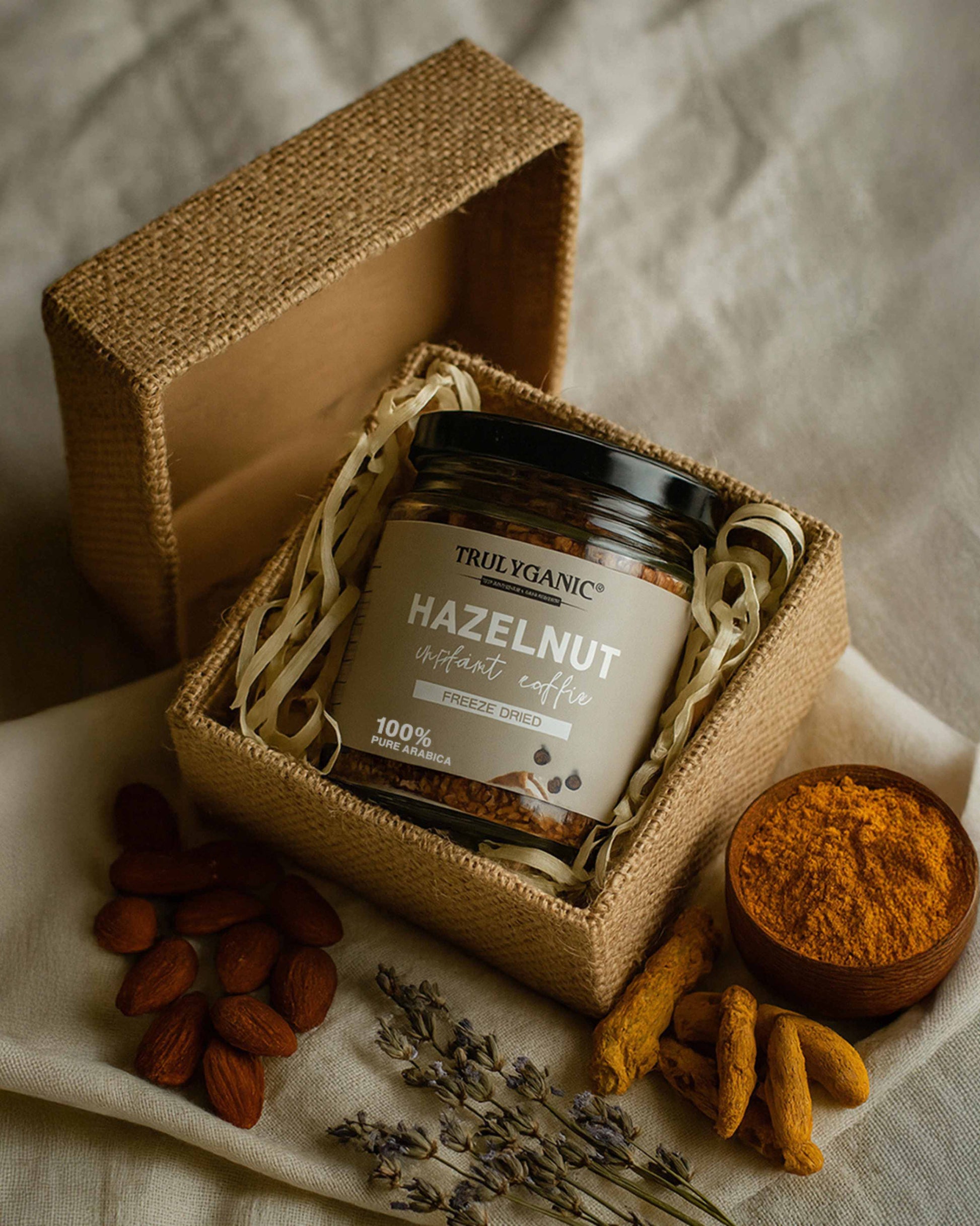 Trulyganic Hazelnut Flavoured Instant Coffee