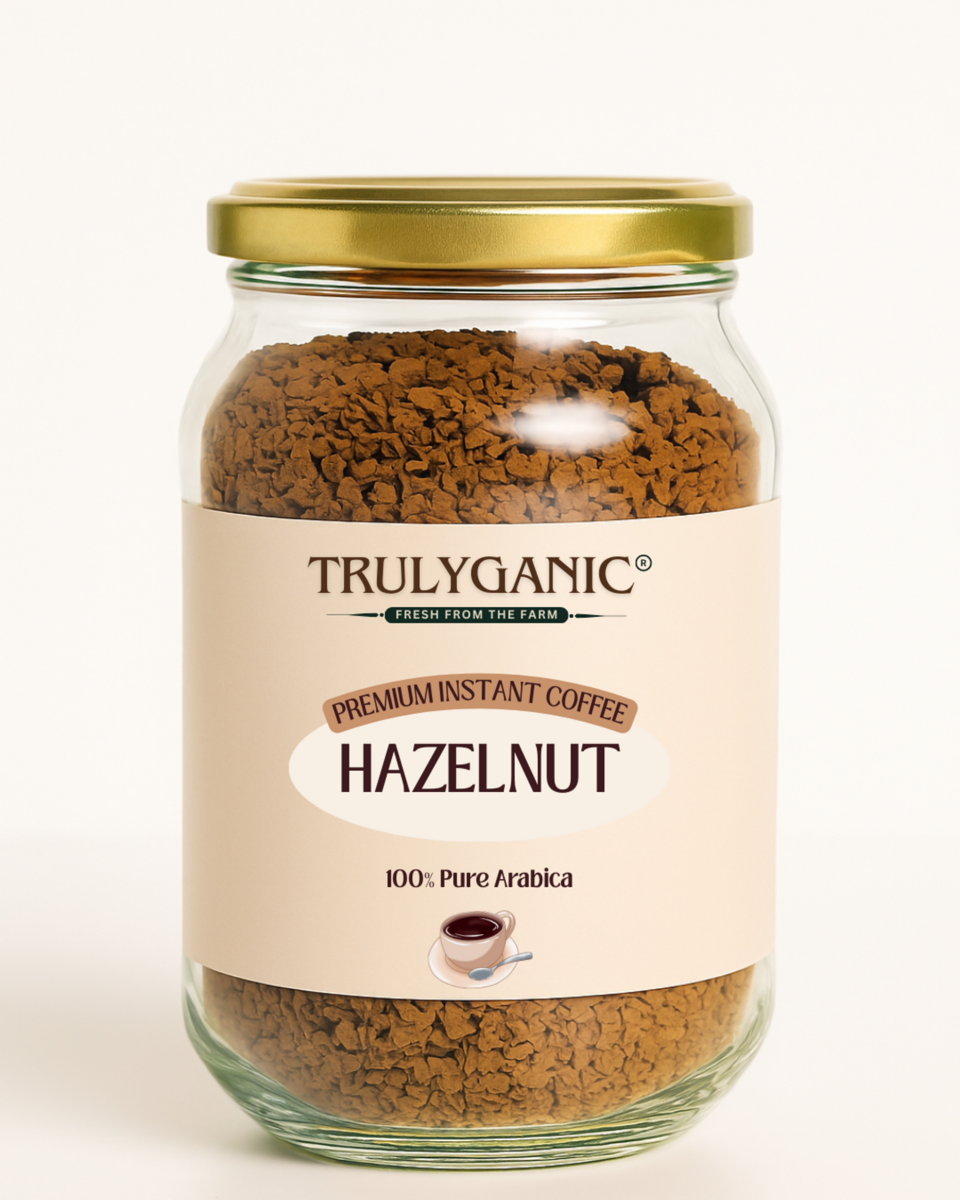 Trulyganic Hazelnut Flavoured Instant Coffee