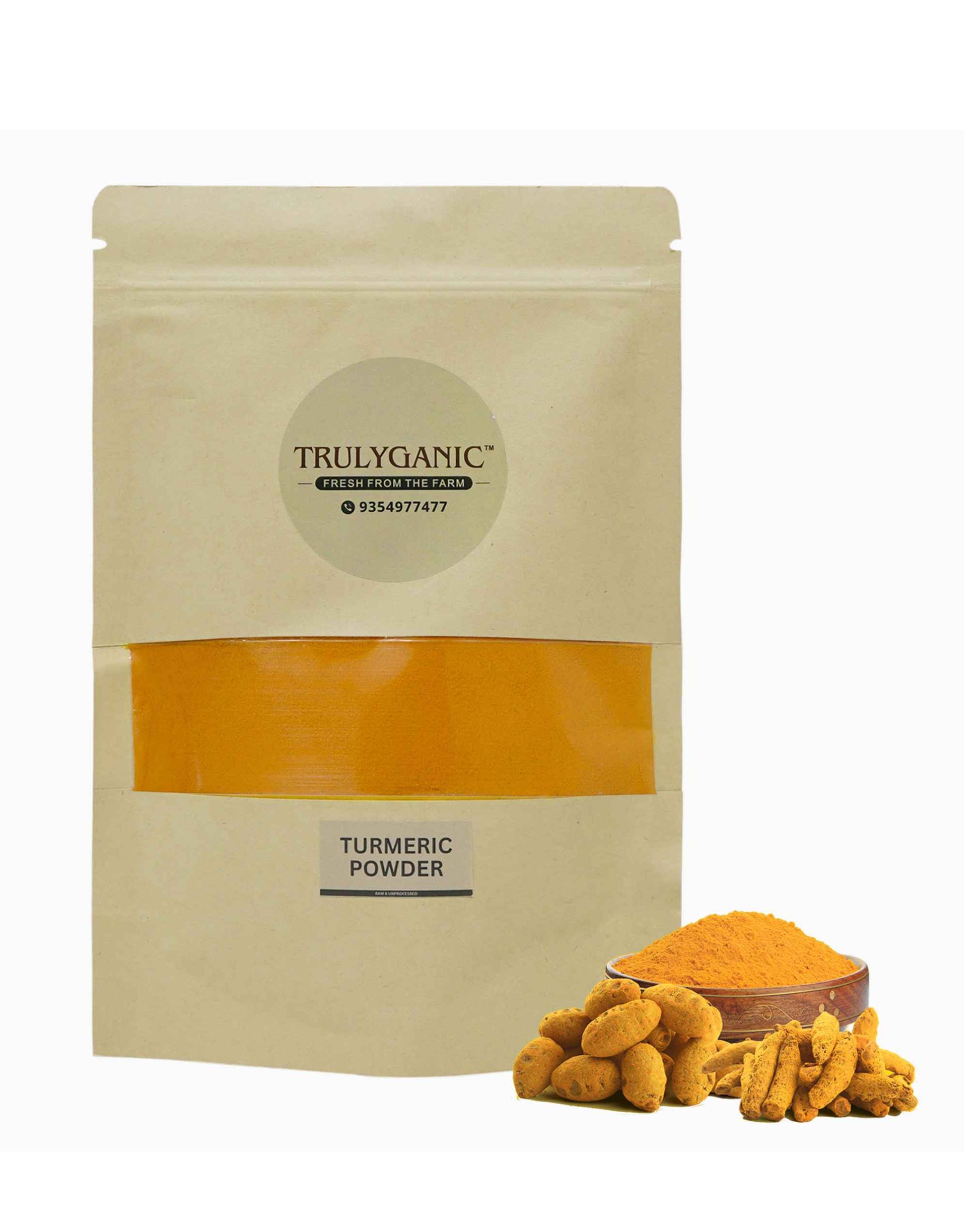 Trulyganic Turmeric Powder, 250g