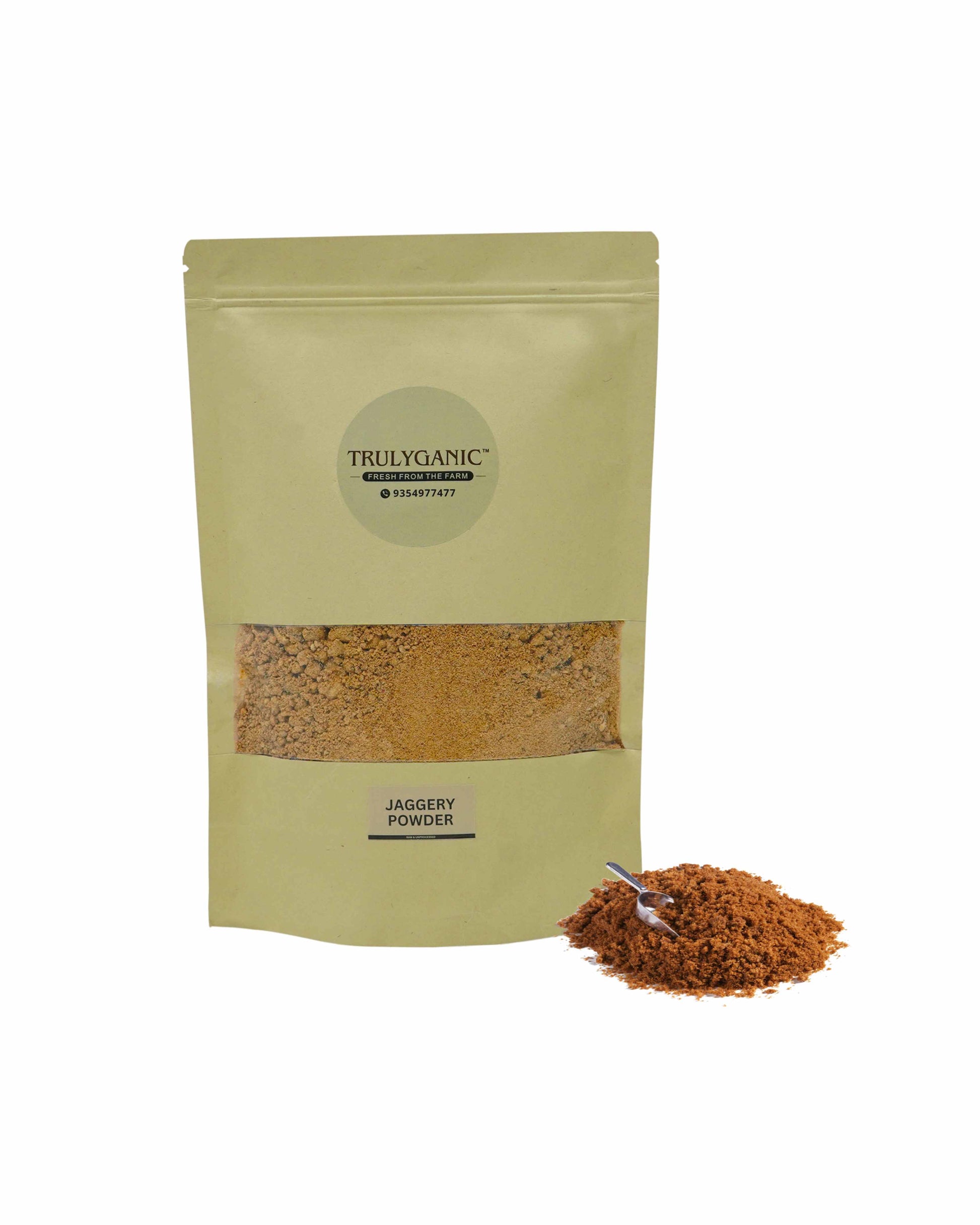 Trulyganic Jaggery Powder, 500g