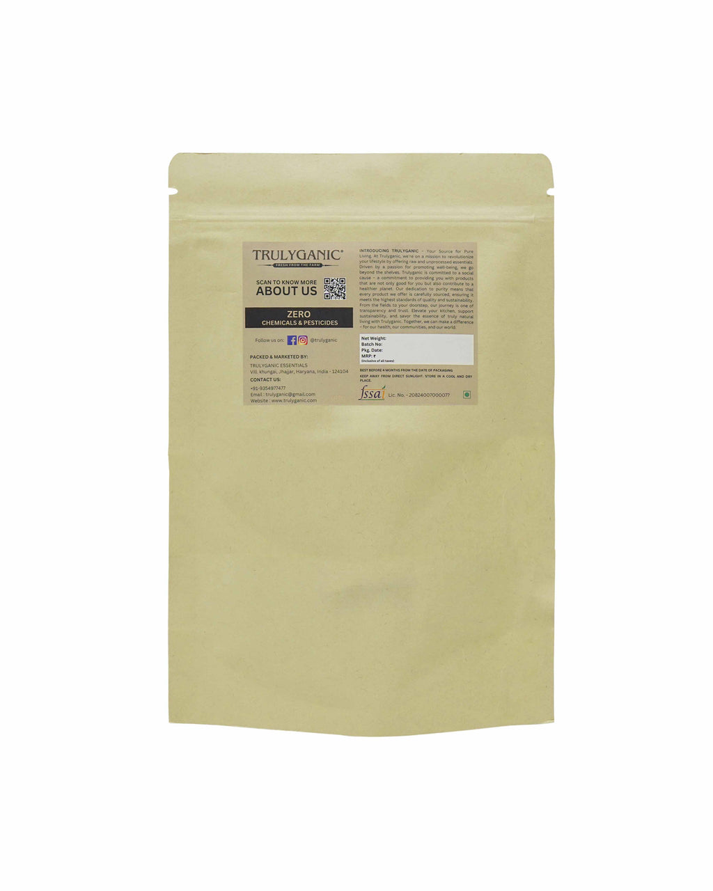 Trulyganic Red Chilli Powder, 250g