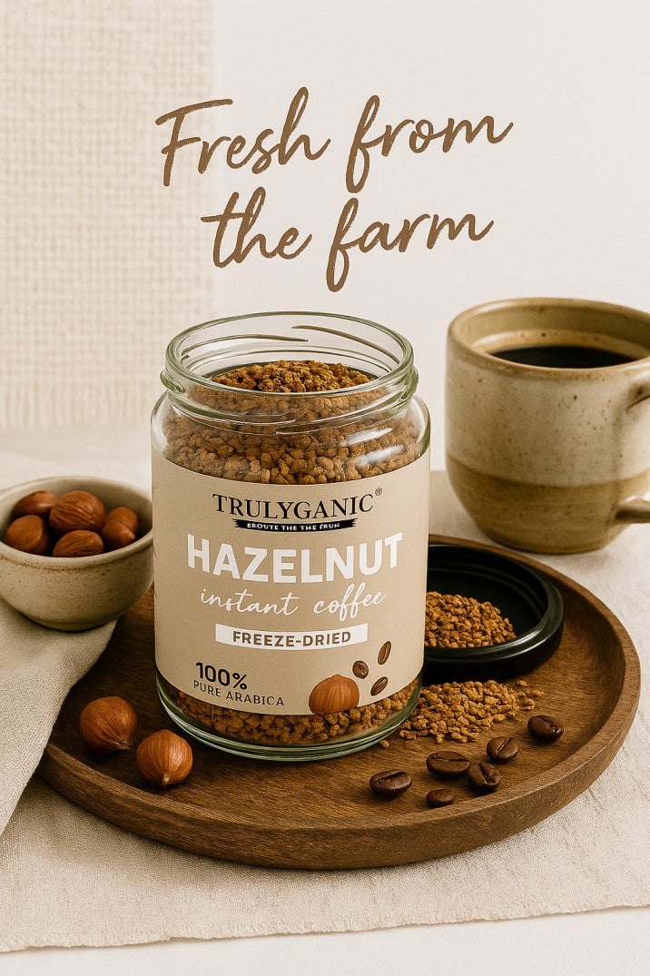 Trulyganic Hazelnut Flavoured Instant Coffee